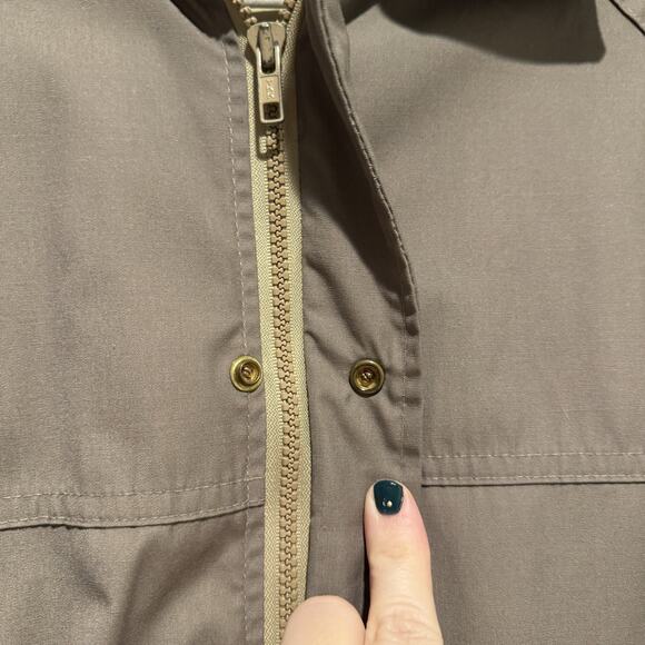 Vintage Woolrich Taupe Chore Coat Size Large - Picture 4 of 6